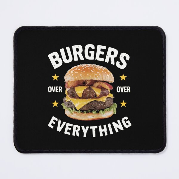 Item preview, Burgers Over Everything Tee designed and sold by Kuczyn.
