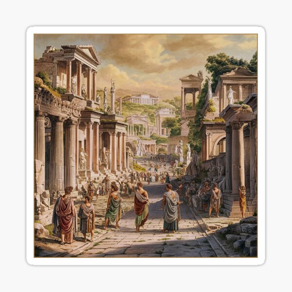 Ancient city of Ephesus Sticker