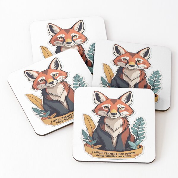 Item preview, Stylized Fox Illustration designed and sold by merve02shop.