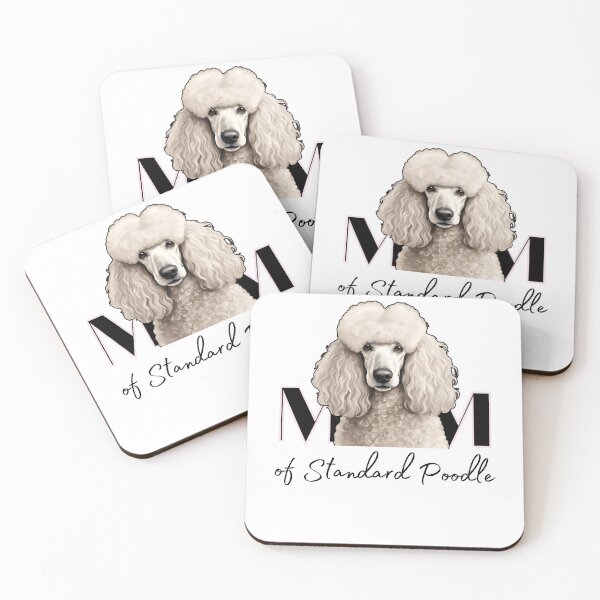 Item preview,  Minimalistic aesthetic Mom of white standard poodle designed and sold by GoodyPaws.