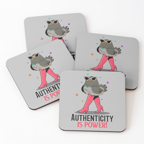 Item preview, Authenticity is power! #RainbowFlag #EqualityGift #GenderIdentity #PrideMonth designed and sold by Anna Halasek.