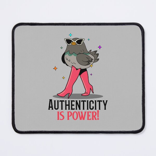 Item preview, Authenticity is power! #RainbowFlag #EqualityGift #GenderIdentity #PrideMonth designed and sold by Anna Halasek.
