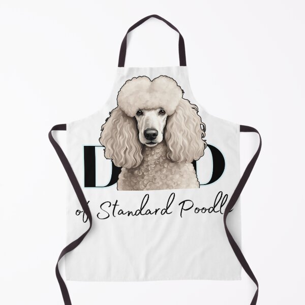 Item preview, Minimalistic aesthetic Dad of white standard poodle designed and sold by GoodyPaws.