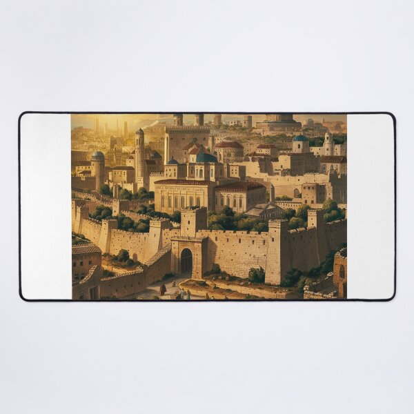 Item preview, Ancient city of Jerusalem designed and sold by LazarVelickovic.