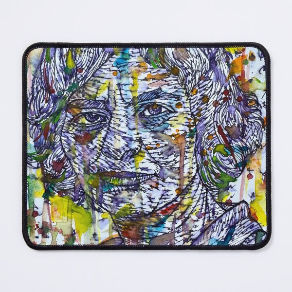 Item preview, ELSA MORANTE watercolor and ink portrait designed and sold by lautir.