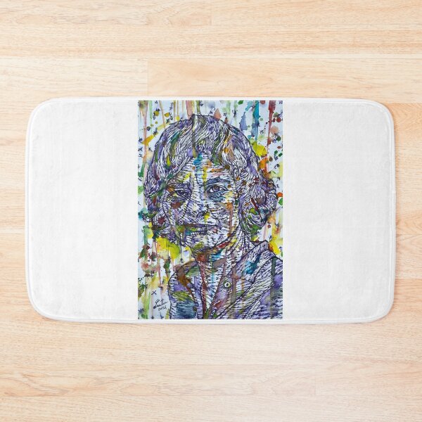 Item preview, ELSA MORANTE watercolor and ink portrait designed and sold by lautir.