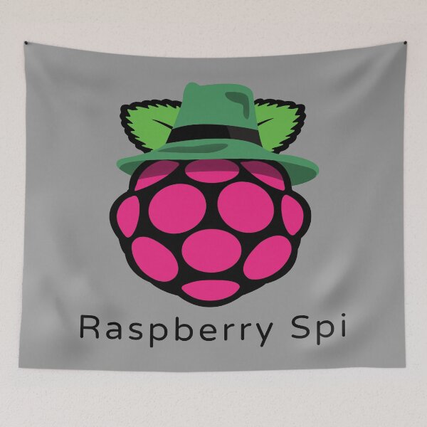 Item preview,  Raspberry Spi: Green Hat Hacker Edition designed and sold by Fun Funky Designs.