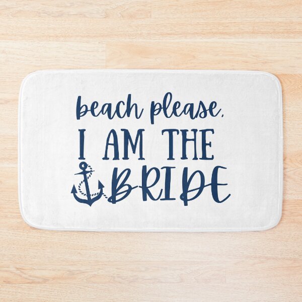 Item preview, Navy Beach Please, I am the Bride, Weekender Bag, Bachelorette Tog Bag, Retro design, Bachelorette Cruise Tote, Beach Party designed and sold by FitEnvy.