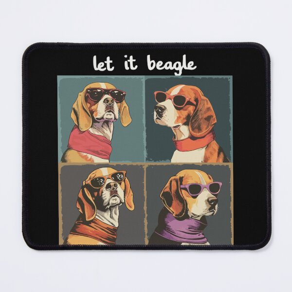 Item preview, Beagle Music Funny Colorful designed and sold by Animalistawear.