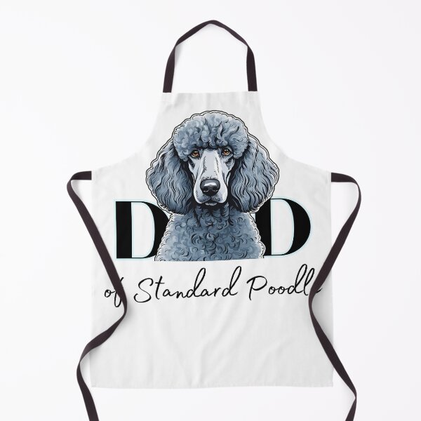 Item preview, Minimalistic aesthetic Dad of silver standard poodle designed and sold by GoodyPaws.