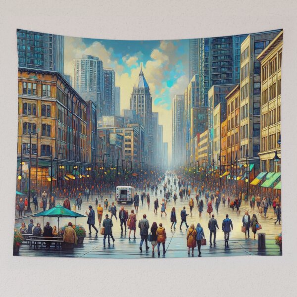 Item preview, Vintage City Day designed and sold by m-y-A-I-A-R-T-.