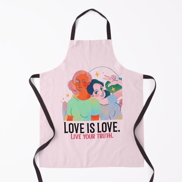 Item preview, Love is love, Live your truth. #RainbowFlag #EqualityGift #GenderIdentity #PrideMonth designed and sold by Anna Halasek.