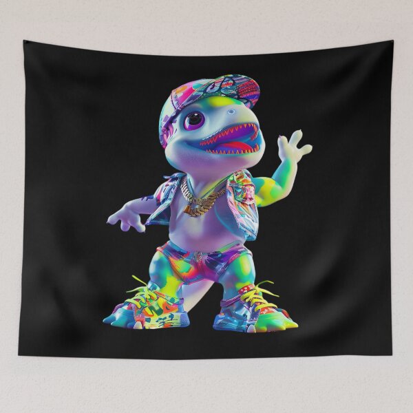 Item preview, Glow Dance Dino designed and sold by AI-Only Creations.