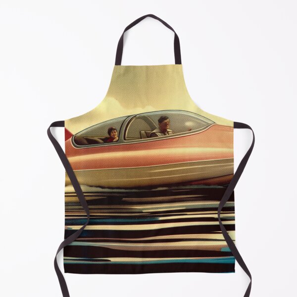 Item preview, futuristic retro vehicle designed and sold by PricklyPeanut.