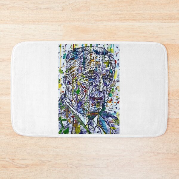 Item preview, CARLO EMILIO GADDA watercolor and ink portrait designed and sold by lautir.