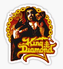 König Diamond - Fatal Portrait Rot Sticker