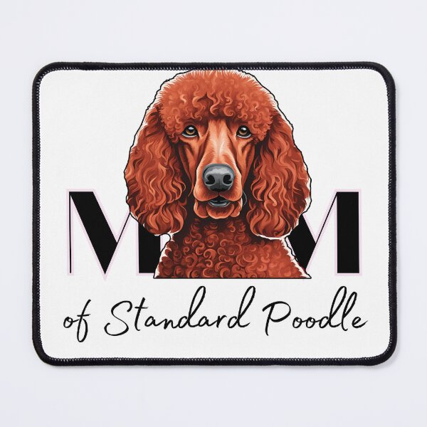 Item preview, Minimalistic aesthetic Mom of red brown standard poodle designed and sold by GoodyPaws.