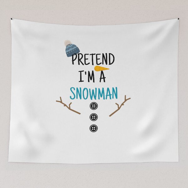 Item preview, Pretend I am Snowman Costume Funny Winter designed and sold by Angie-Atelier.