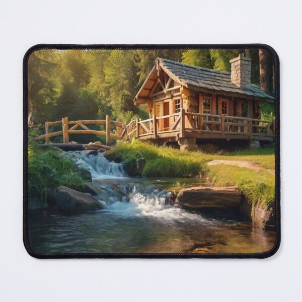 Item preview, Waterfall's Edge Cottage designed and sold by BlareBlare.