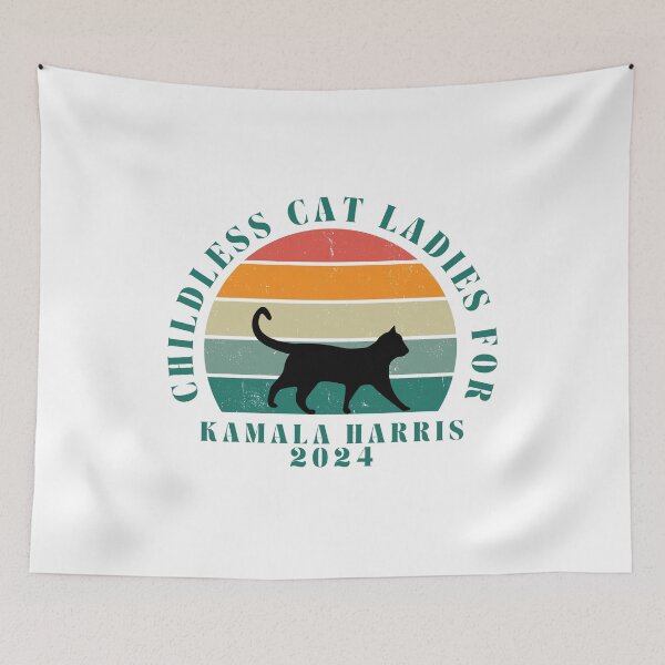 Item preview, Childless Cat Ladies For Kamala Harris designed and sold by InkImagination1.