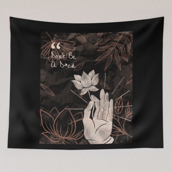 Item preview, Spiritual Don't Be A D*ck Funny designed and sold by GraTEEtude.