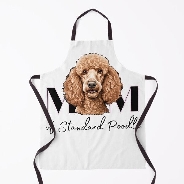 Item preview, Minimalistic aesthetic Mom of apricot cream standard poodle designed and sold by GoodyPaws.