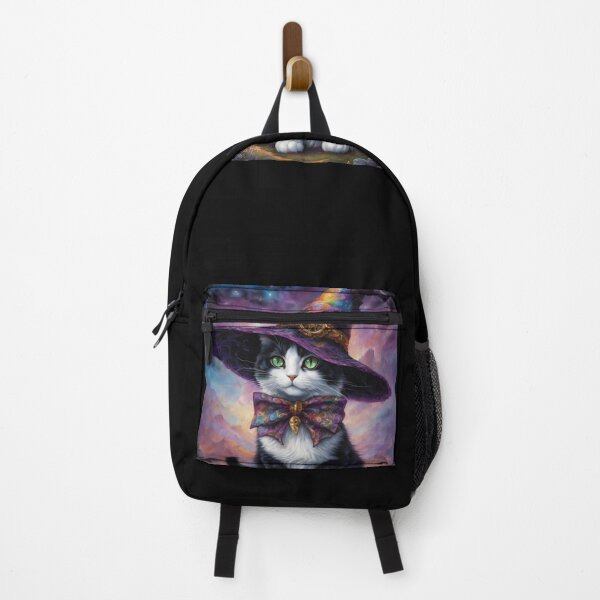 Item preview, Hocus Pocus Tuxedo Cat III Witchy Halloween designed and sold by Spellhorn13.