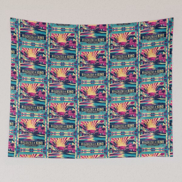 Item preview, Magdalena de Kino Sonora Mexico Vintage Travel Tourism designed and sold by TravelersGems.