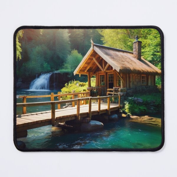 Item preview, Enchanted Cascade Cottage designed and sold by BlareBlare.