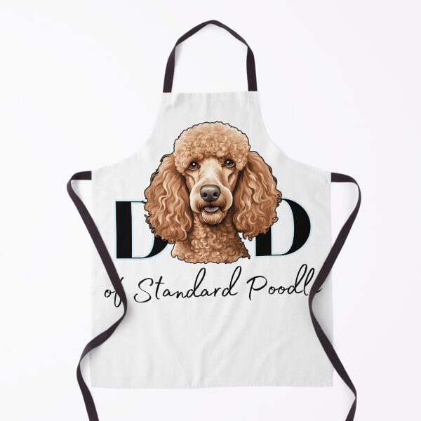 Item preview, Minimalistic aesthetic Dad of apricot cream standard poodle designed and sold by GoodyPaws.