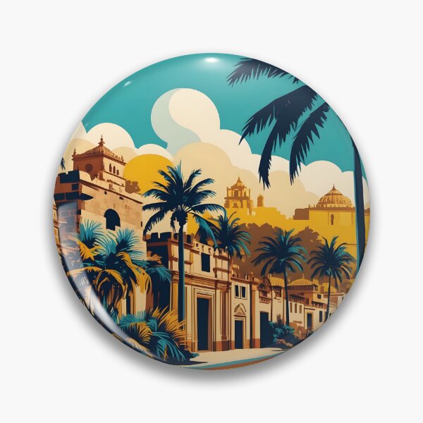 Item preview, Cadereyta de Montes Queretaro Mexico Vintage Travel Tourism designed and sold by TravelersGems.