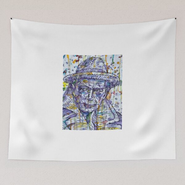 Item preview, F. W. MURNAU watercolor and ink portrait designed and sold by lautir.