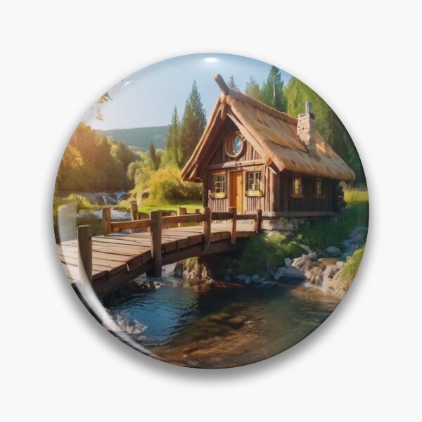 Item preview, Riverside Fairy Cottage designed and sold by BlareBlare.