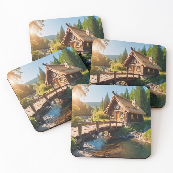 Item preview, Riverside Fairy Cottage designed and sold by BlareBlare.