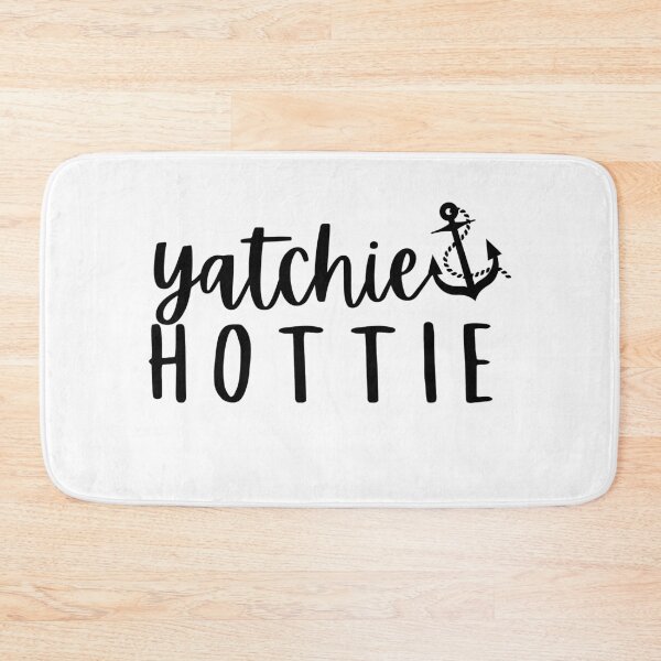 Item preview, Yachtie hottie -black designed and sold by FitEnvy.