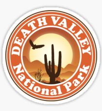 DEATH VALLEY NATIONAL PARK CALIFORNIA CACTUS HIKE HIKING CAMP CAMPING BIKING Sticker