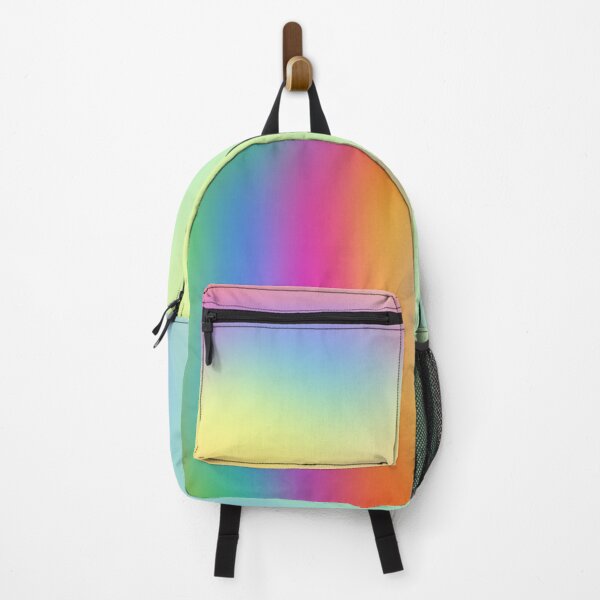 Item preview, Rainbow style backpack for school designed and sold by Richenda.