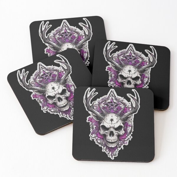 Item preview, Gothic Deer Skull Pentagram designed and sold by Mr-Feniks-55.
