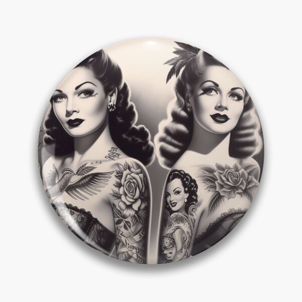 Item preview, Classic Vintage Girls designed and sold by PulpVintage.