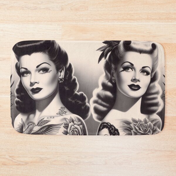 Item preview, Classic Vintage Girls designed and sold by PulpVintage.