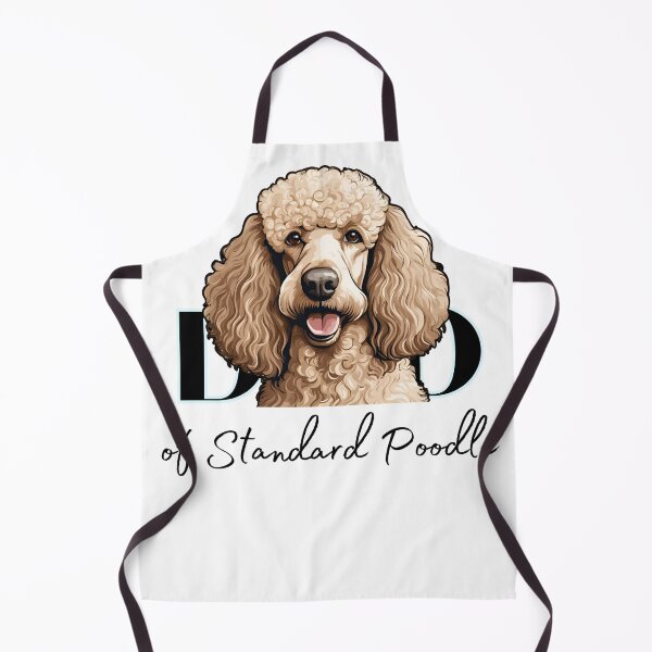 Item preview, Minimalistic aesthetic Dad of apricot cream standard poodle designed and sold by GoodyPaws.