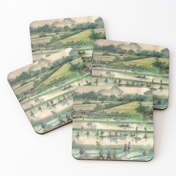 Item preview, rice harvest designed and sold by PricklyPeanut.