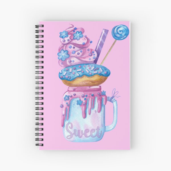 Item preview, Watercolor Sweet Treats Stacked on Glass Mug designed and sold by Dream Big! by E. H..