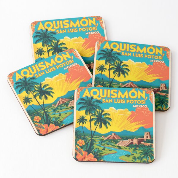 Item preview, Aquismon San Luis Potosi Mexico Vintage Travel Tourism designed and sold by TravelersGems.