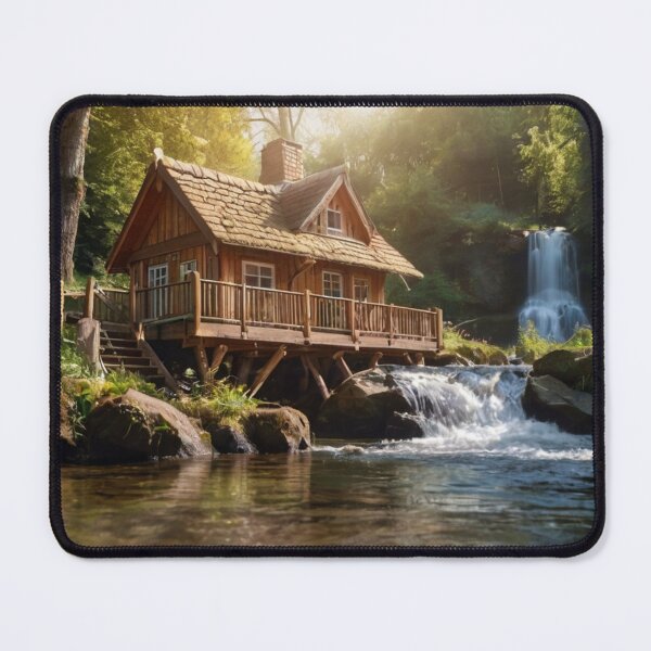 Item preview, Waterfall Dream Cottage designed and sold by BlareBlare.