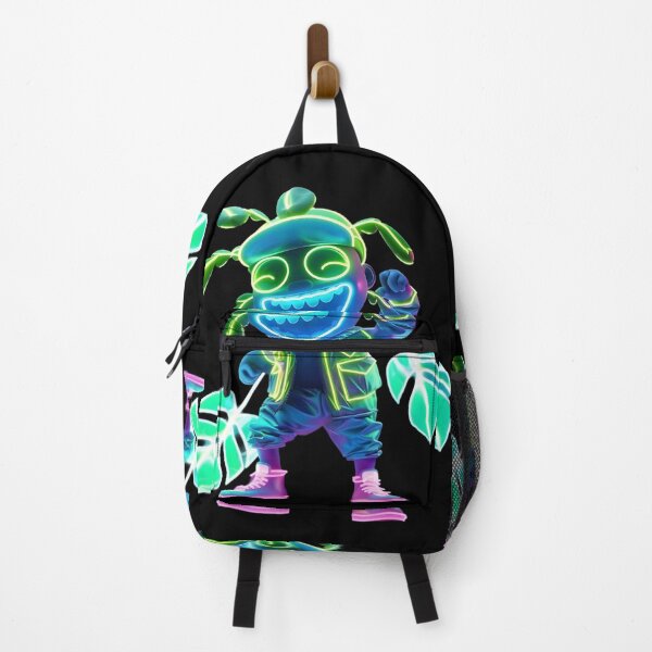 Item preview, Neon Dance Monstera designed and sold by AI-Only Creations.