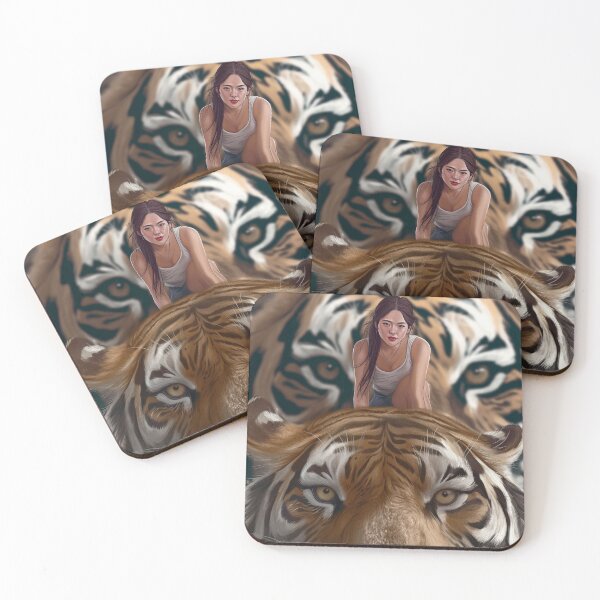 Item preview, tiger girl designed and sold by PricklyPeanut.