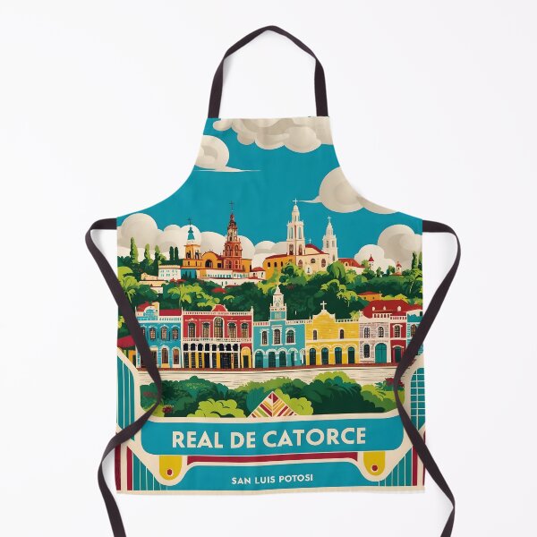Item preview, Real de Catorce San Luis Potosi Mexico Vintage Travel Tourism designed and sold by TravelersGems.