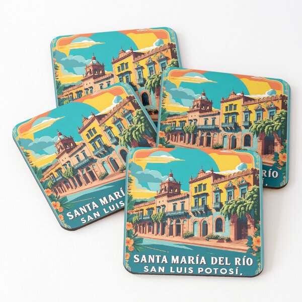 Item preview, Santa Maria del Rio San Luis Potosi Mexico Vintage Travel Tourism designed and sold by TravelersGems.