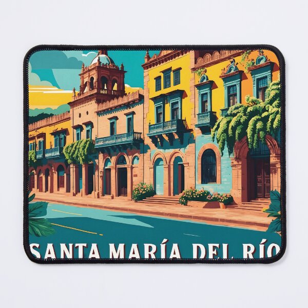 Item preview, Santa Maria del Rio San Luis Potosi Mexico Vintage Travel Tourism designed and sold by TravelersGems.